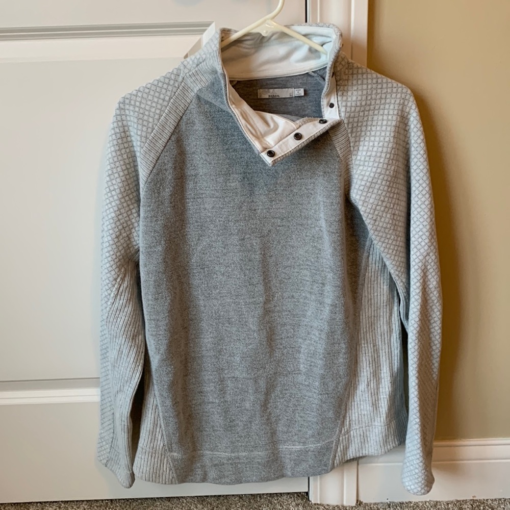 Gray sweater by Prana, size large